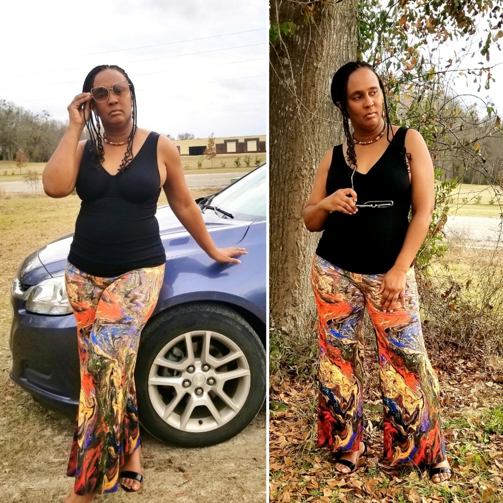 So Vintage "Ablaze" Palazzo Pants